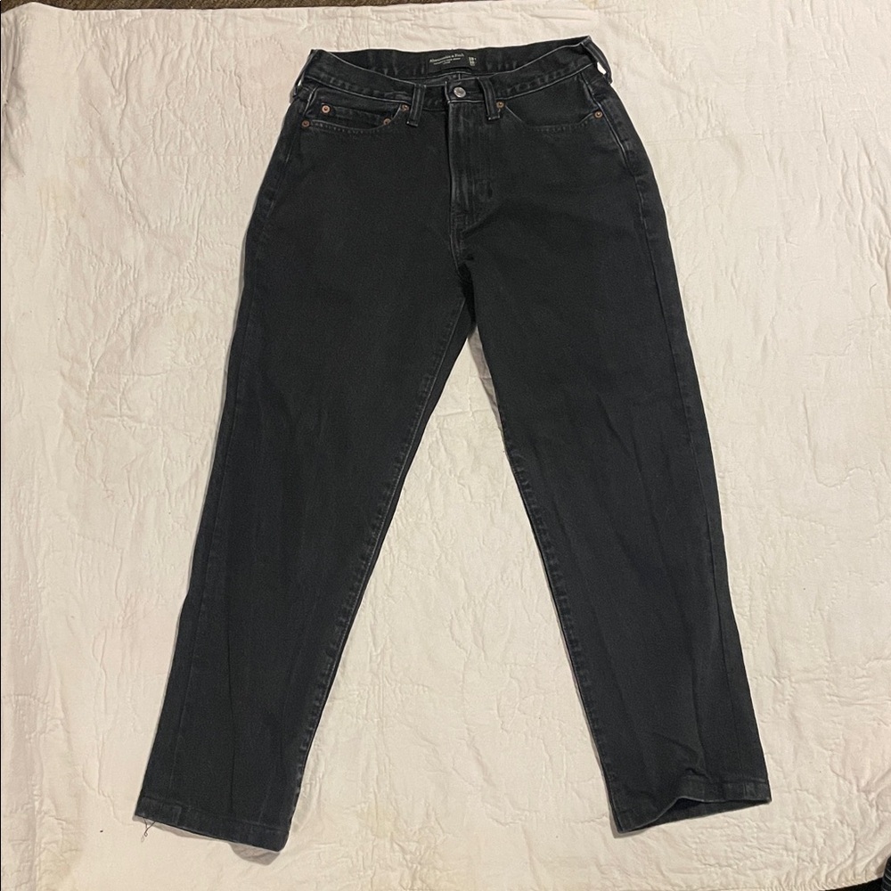 Abercrombie & Fitch Dark Denim Jeans - Picture 4 of 5